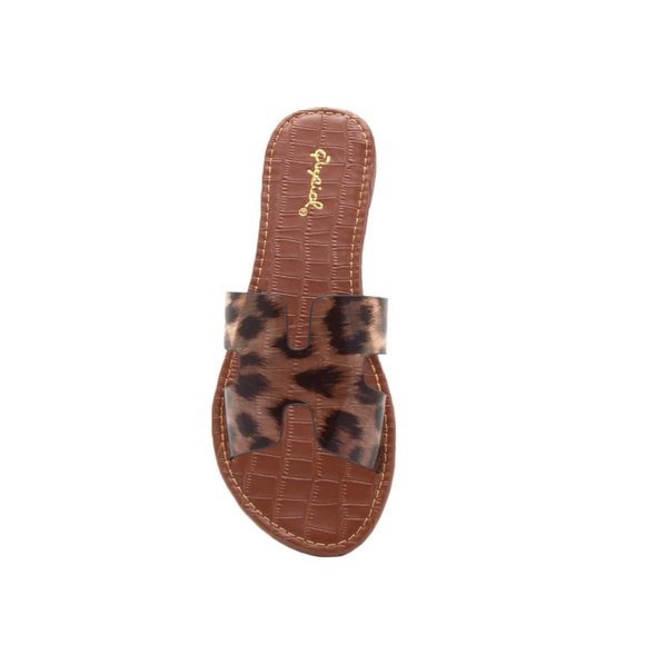 CAMEL LEOPARD PVC Sandal - Picture 4 of 4
